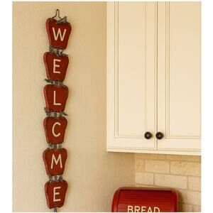 Primitive Wooden Apple Wall Hanging Apples, Rustic Country Cottagecore Decor